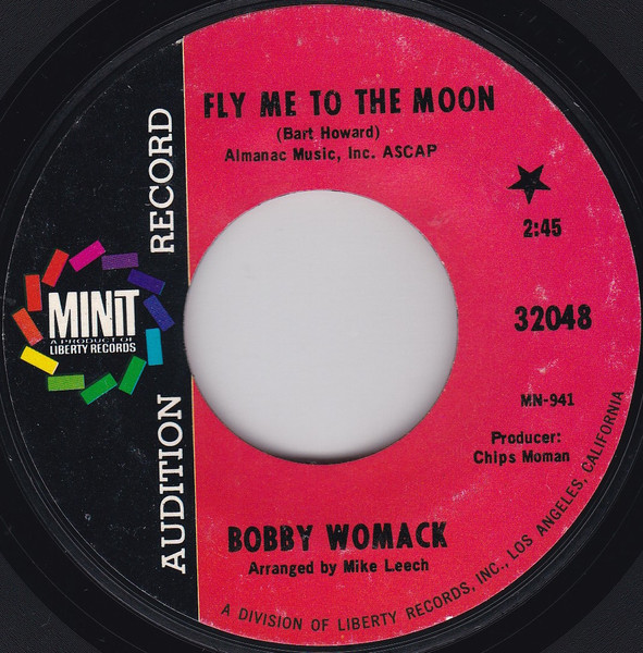 Bobby Womack – Fly Me To The Moon / Take Me (1968, Vinyl) - Discogs