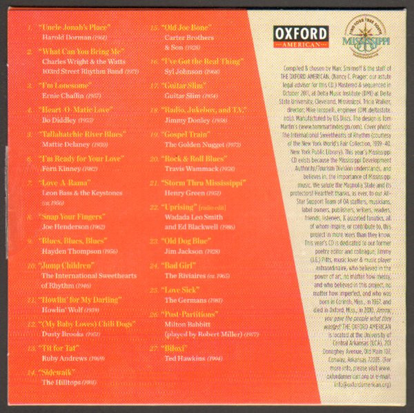 ladda ner album Various - The Oxford American Southern Music CD 13