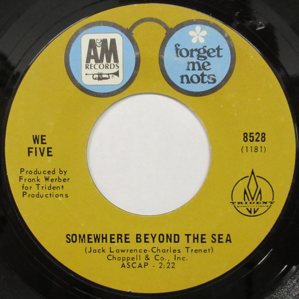 descargar álbum We Five - You Were On My Mind Somewhere Beyond The Sea