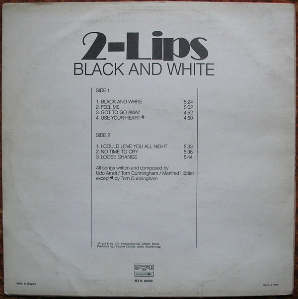 2-Lips - Black And White | Балкантон (ВТА 2093) - 2