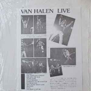 Van Halen - Live album cover
