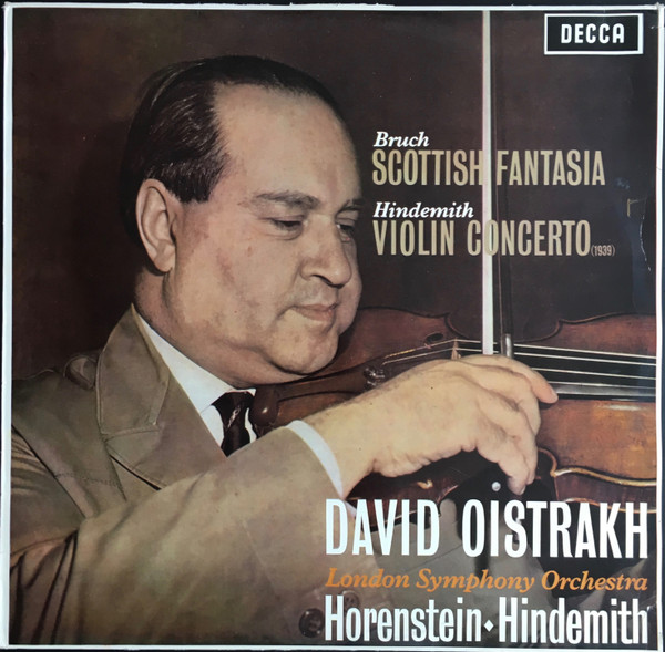 Bruch, Hindemith, David Oistrakh, London Symphony Orchestra