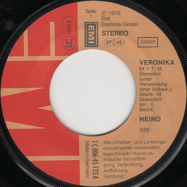 baixar álbum Heino - Veronika