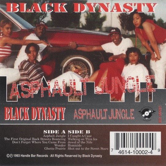 Black Dynasty – Asphault Jungle (1993, Cassette) - Discogs