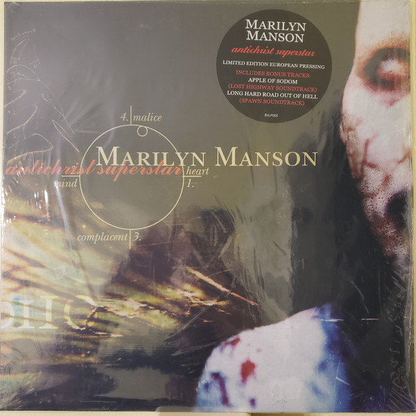 Marilyn Manson – Antichrist Superstar (2019, White, Vinyl) - Discogs