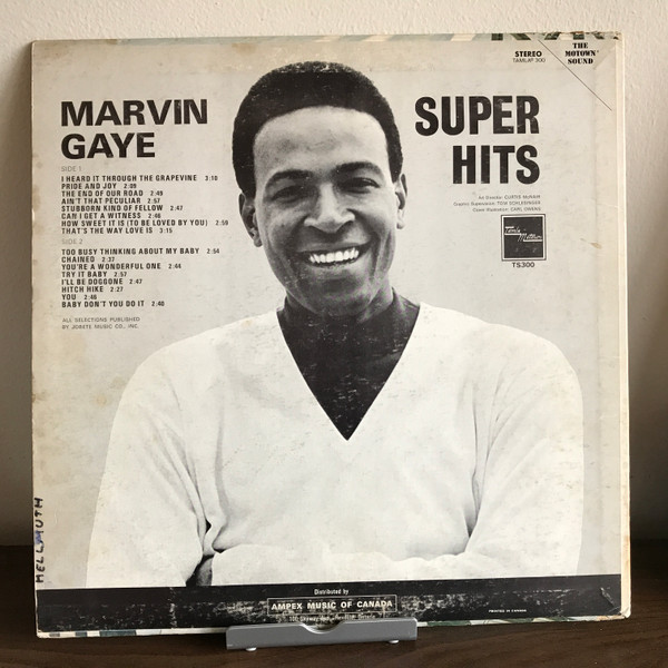 Marvin Gaye - Super Hits | Tamla Motown (TS 300) - 4