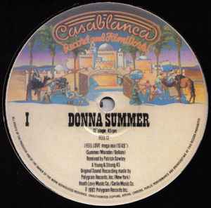 Donna Summer - I Feel Love album cover