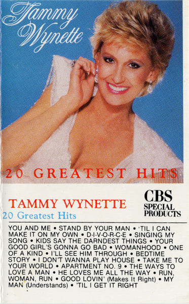 Tammy Wynette Greatest 20 Hits 1981 Cassette Discogs 