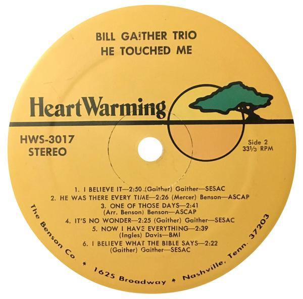 last ned album Download The Bill Gaither Trio - He Touched Me album