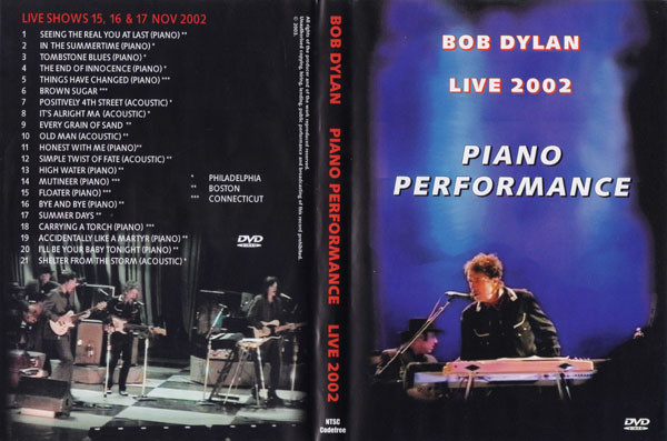 last ned album Bob Dylan - Piano Performance Live 2002