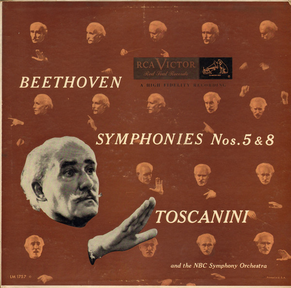 78RPM/SP Arturo Toscanini & The N.b.c. Symphony Orchestra Symphony No.5 In C Minor Part5 / Part6 JD1613 VICTOR 12 /00500