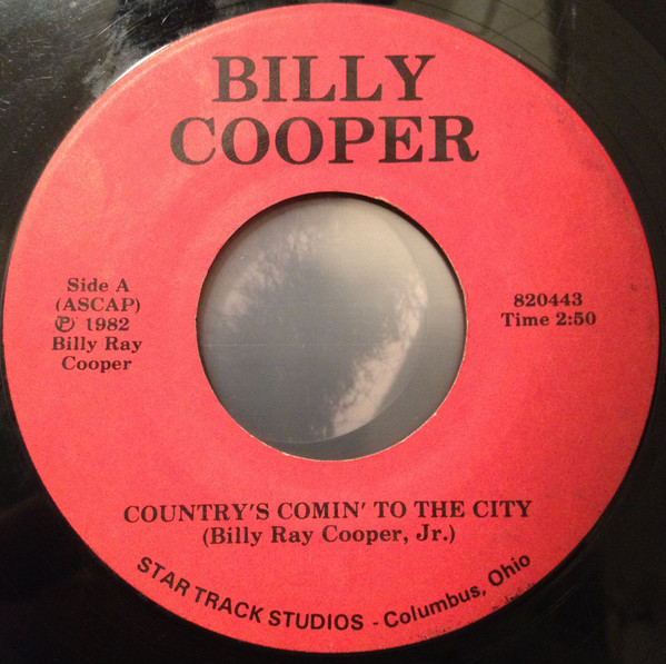 télécharger l'album Billy Cooper - Countrys Comin To The City Im Your Mailman