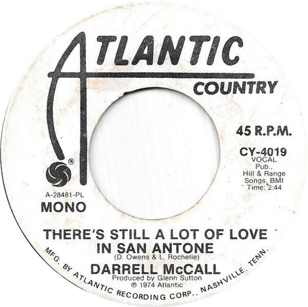 télécharger l'album Darrell McCall - Theres Still A Lot Of Love In San Antone