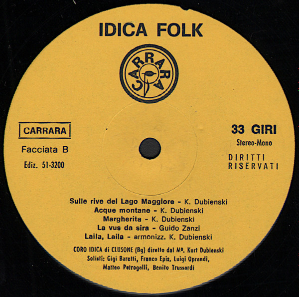 télécharger l'album Coro Idica Di Clusone - Idica Folk