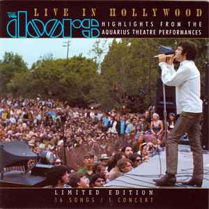 The Doors - Live In Hollywood: Highlights From The Aquarius Theatre Performances album cover