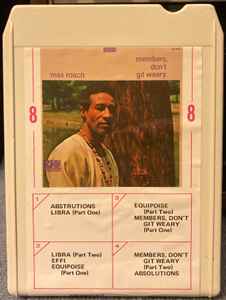 Max Roach – Members, Don't Git Weary (1968, 8-Track Cartridge