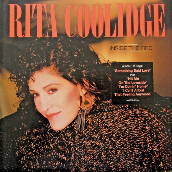 Rita Coolidge - Inside The Fire | Releases | Discogs