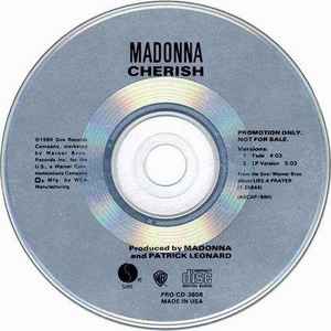 Madonna – Cherish (1989, CD) - Discogs