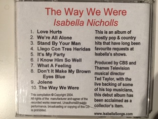 Album herunterladen Isabella Nicholls - The Way We Were