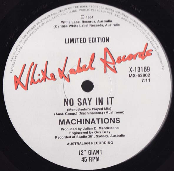 Album herunterladen Machinations - No Say In It