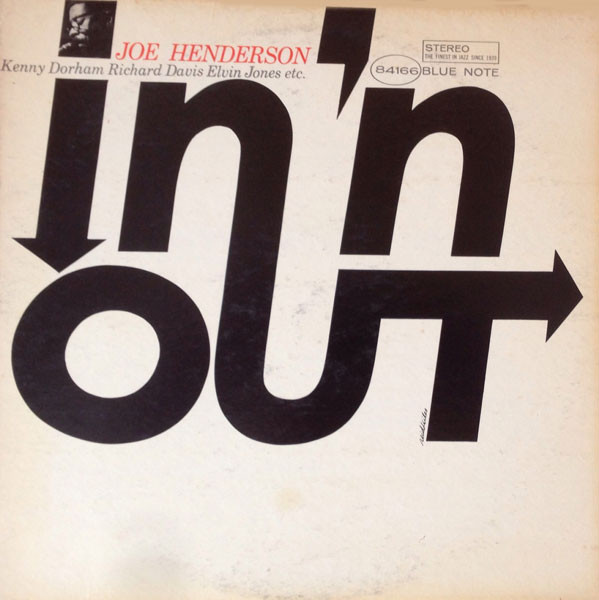 ジャズレコード Joe Henderson/In'n Out-