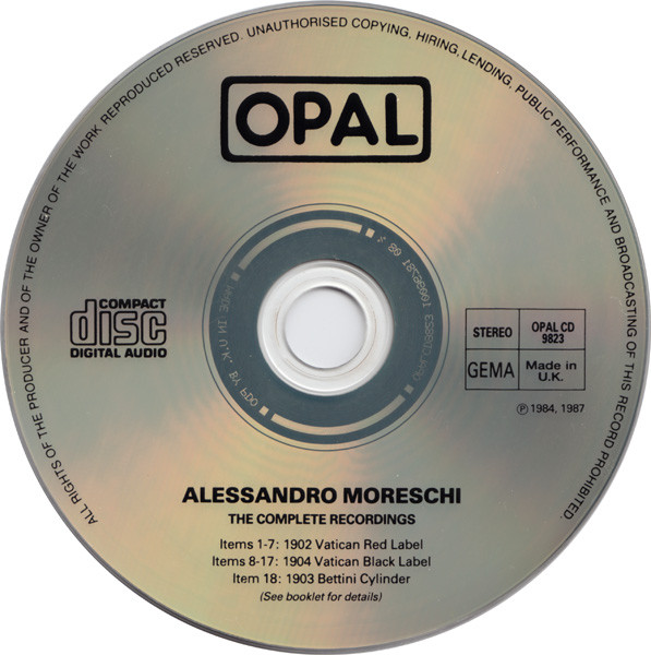 ladda ner album Alessandro Moreschi - The Last Castrato