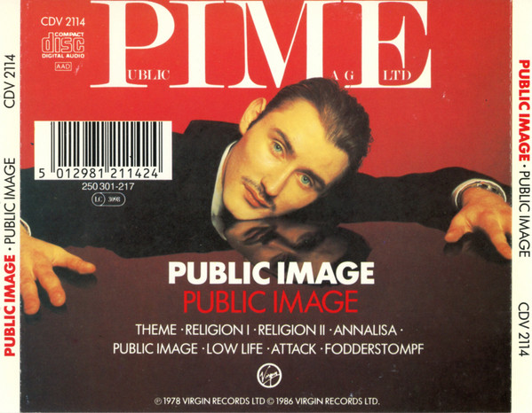 Public Image Limited Public Image (First Issue)