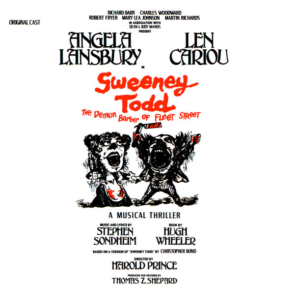télécharger l'album Stephen Sondheim, Len Cariou, Angela Lansbury - Sweeney Todd The Demon Barber Of Fleet Street Original Cast Recording