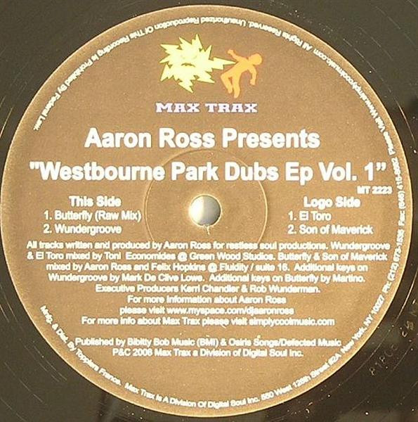 lataa albumi Aaron Ross - Westbourne Park Dubs EP Vol 1