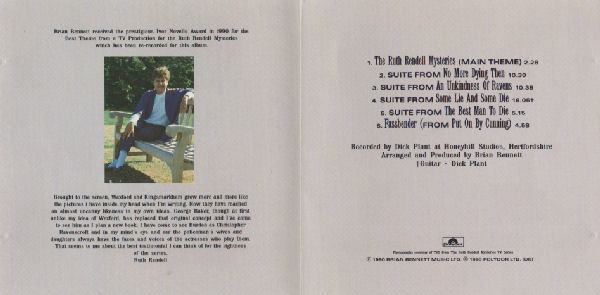 Album herunterladen Brian Bennett - The Ruth Rendell Mysteries Vol II