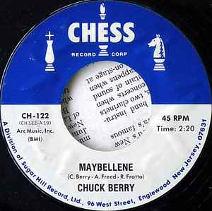 Chuck Berry - Maybellene / Almost Grown album cover