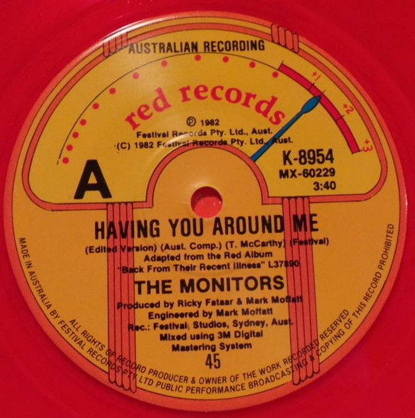 baixar álbum The Monitors - Having You Around Me