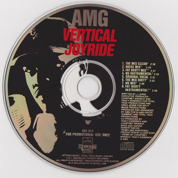 AMG – Vertical Joyride (1992, CD) - Discogs