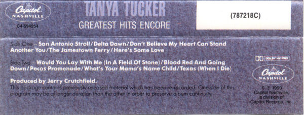 lataa albumi Tanya Tucker - Greatest Hits Encore