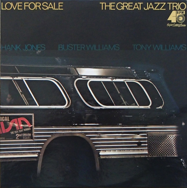 The Great Jazz Trio – Love For Sale (1978, Vinyl) - Discogs