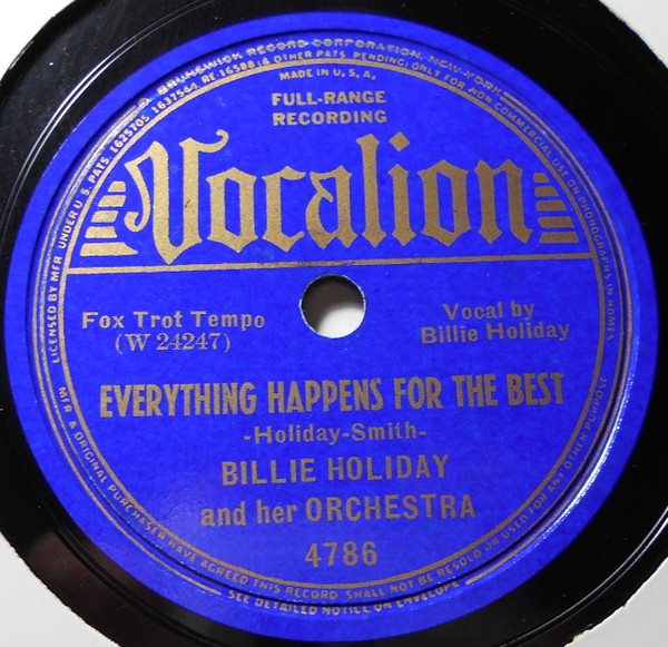 descargar álbum Billie Holiday And Her Orchestra - Under A Blue Jungle Moon Everything Happens For The Best