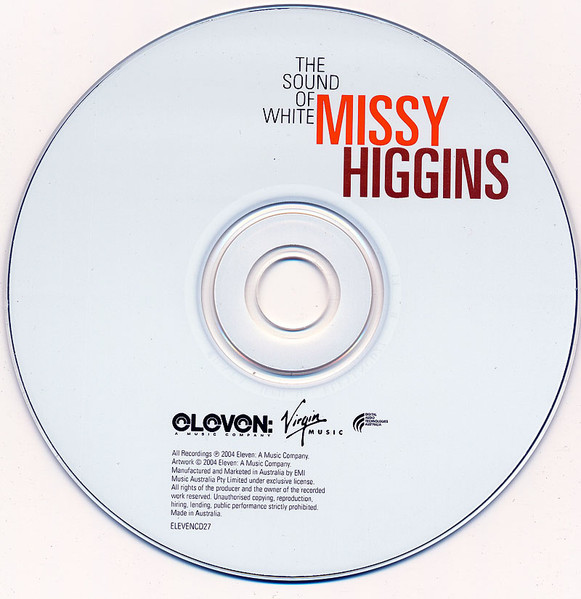 Missy Higgins – The Sound Of White (2004, CD) - Discogs