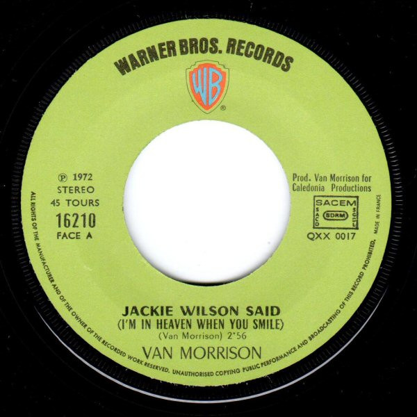 ladda ner album Van Morrison - Jackie Wilson Said Im In Heaven When You Smile