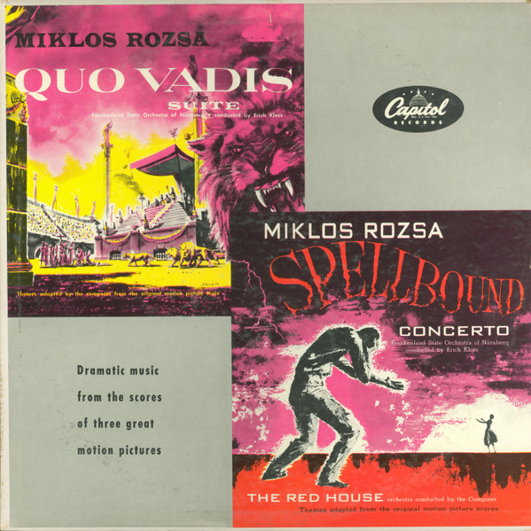 lataa albumi Miklos Rozsa - Spellbound Concerto The Red House Quo Vadis Suite