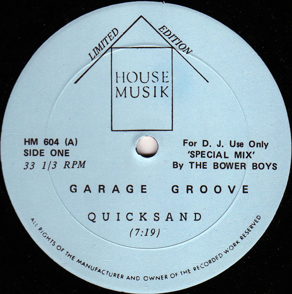 lataa albumi Garage Groove - Quicksand