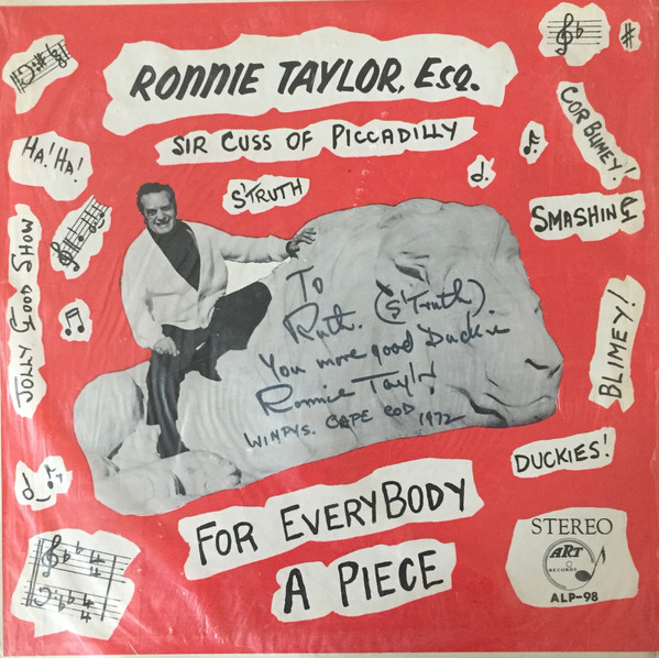 ladda ner album Ronnie Taylor - For Everybody A Piece