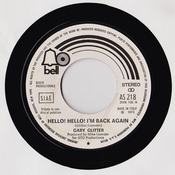 télécharger l'album Gary Glitter Dawn Featuring Tony Orlando - Hello Hello Im Back Again Tie A Yellow Ribbon Round The Ole Oak Tree