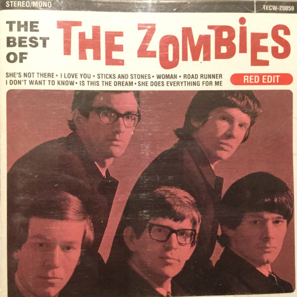 The Zombies – The Best Of The Zombies (Red Edit) (1995, CD) - Discogs