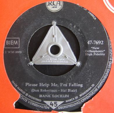 Hank Locklin – Please Help Me, I'm Falling (1960, Vinyl) - Discogs