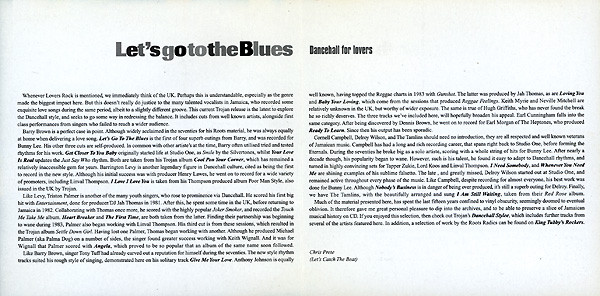 Album herunterladen Various - Lets Go To The Blues Dancehall For Lovers