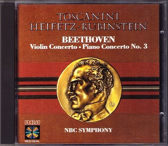 Beethoven - Toscanini, Heifetz, Rubinstein, NBC Symphony Orchestra 