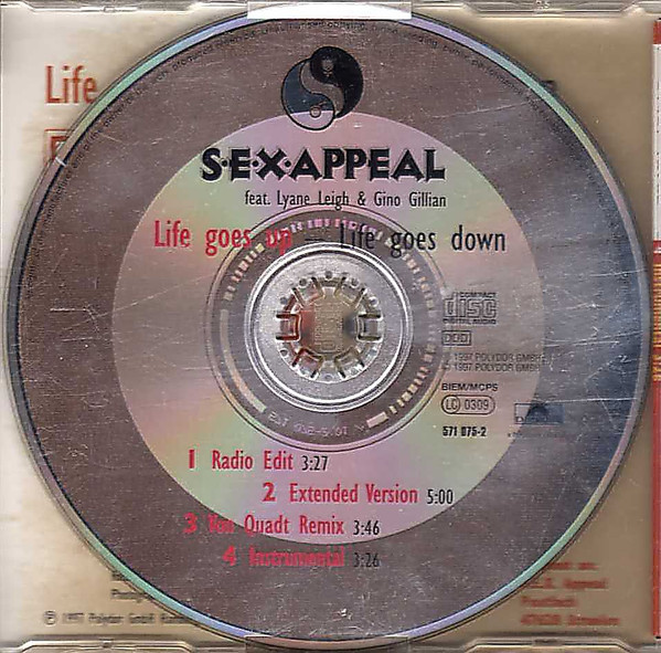 baixar álbum SEXAppeal Feat Lyane Leigh & Gino Gillian - Life Goes Up Life Goes Down