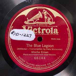 Mischa Elman - The Blue Lagoon album cover
