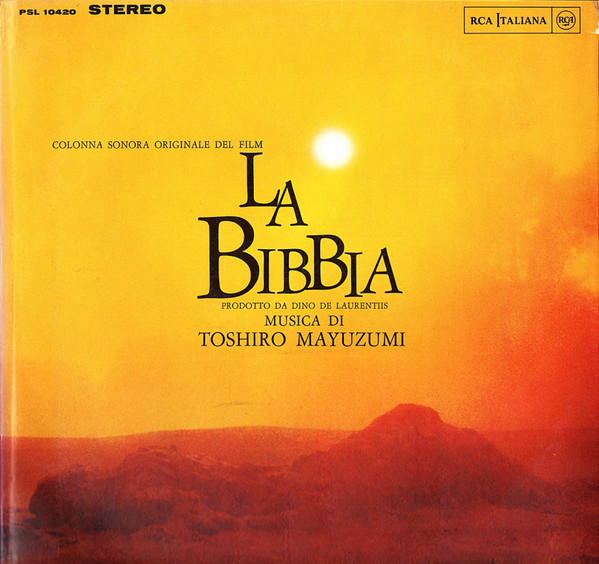 Toshiro Mayuzumi – La Bibbia (Della Colonna Sonora Originale Del