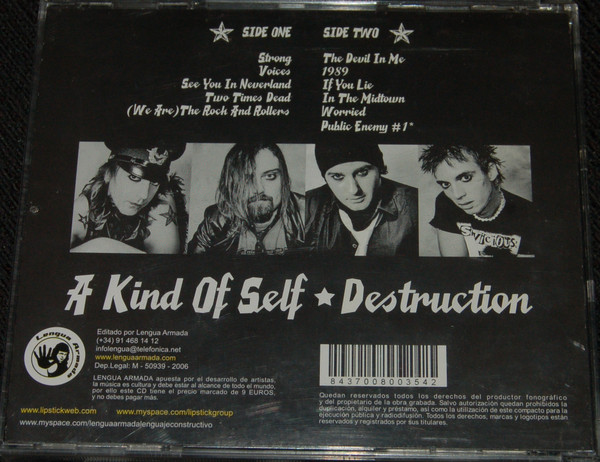 baixar álbum Lipstick - A Kind Of Self Destruction